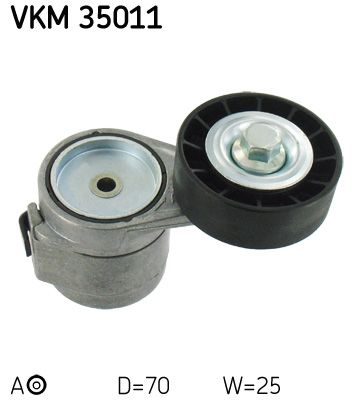 Натяжитель ремня, клиновой зубча SKF VKM35011