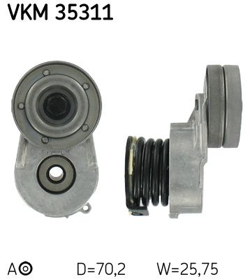 Натяжитель ремня, клиновой зубча SKF VKM35311