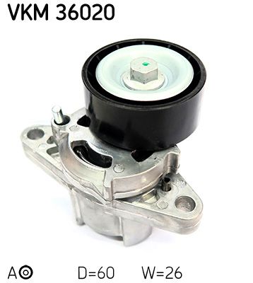 Натяжитель ремня, клиновой зубча SKF VKM36020