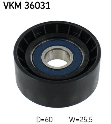 Паразитный / ведущий ролик, поликлиновой ремень SKF VKM36031