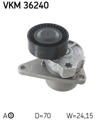 Натяжитель ремня, клиновой зубча SKF VKM36240