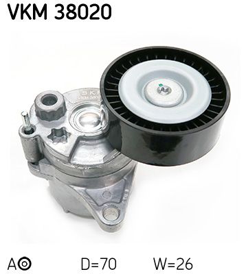 Натяжитель ремня, клиновой зубча SKF VKM38020