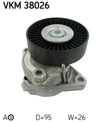 Натяжитель ремня, клиновой зубча SKF VKM38026