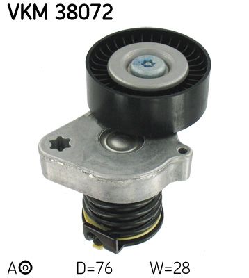 Натяжитель ремня, клиновой зубча SKF VKM38072