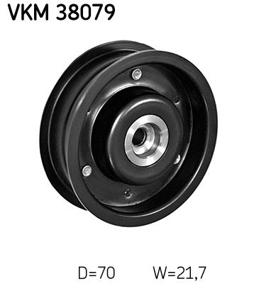 Паразитный / ведущий ролик, поликлиновой ремень SKF VKM38079