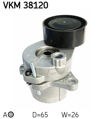 Натяжитель ремня, клиновой зубча SKF VKM38120