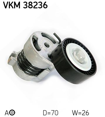 Натяжитель ремня, клиновой зубча SKF VKM38236