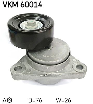 Натяжитель ремня, клиновой зубча SKF VKM60014