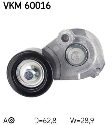 Натяжитель ремня, клиновой зубча SKF VKM60016