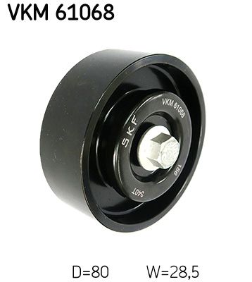 Паразитный / ведущий ролик, поликлиновой ремень SKF VKM61068