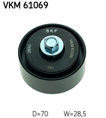 Паразитный / ведущий ролик, поликлиновой ремень SKF VKM61069