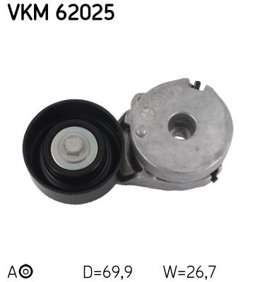 Натяжитель ремня, клиновой зубча SKF VKM62025