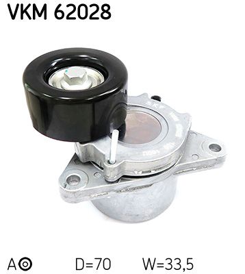 Натяжитель ремня, клиновой зубча SKF VKM62028