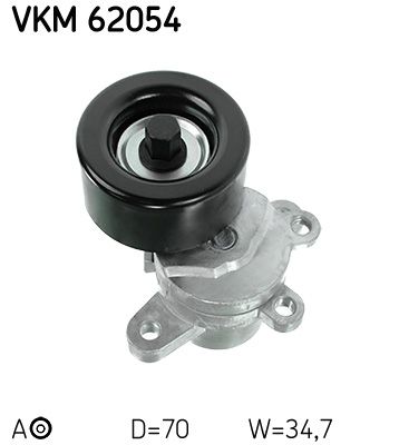 Натяжитель ремня, клиновой зубча SKF VKM62054