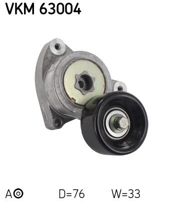 Натяжитель ремня, клиновой зубча SKF VKM63004