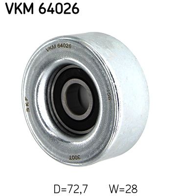 Паразитный / ведущий ролик, поликлиновой ремень SKF VKM64026