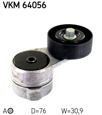 Натяжитель ремня, клиновой зубча SKF VKM64056