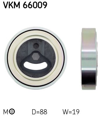 Натяжитель ремня, клиновой зубча SKF VKM66009