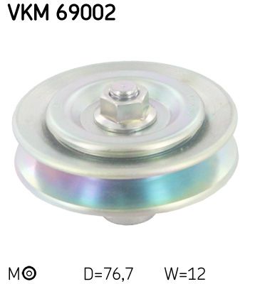 Натяжной ролик, клиновой ремень SKF VKM69002