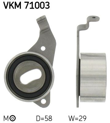 Натяжной ролик, ремень ГРМ SKF VKM71003