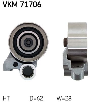 Натяжной ролик, ремень ГРМ SKF VKM71706