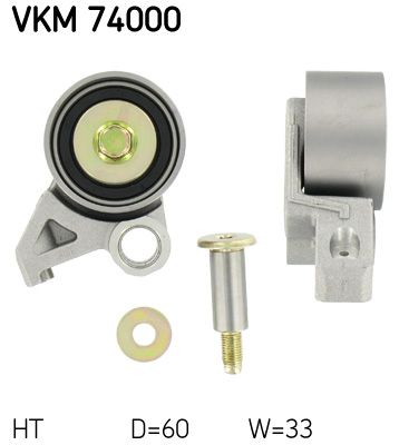 Натяжной ролик, ремень ГРМ SKF VKM74000