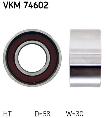Натяжной ролик, ремень ГРМ SKF VKM74602