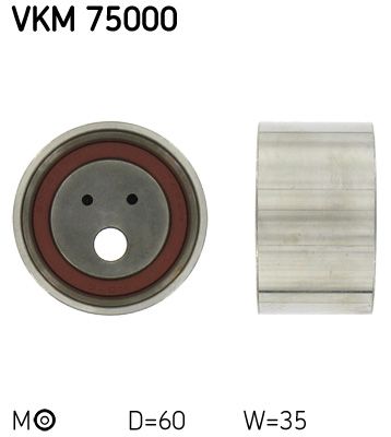Натяжной ролик, ремень ГРМ SKF VKM75000