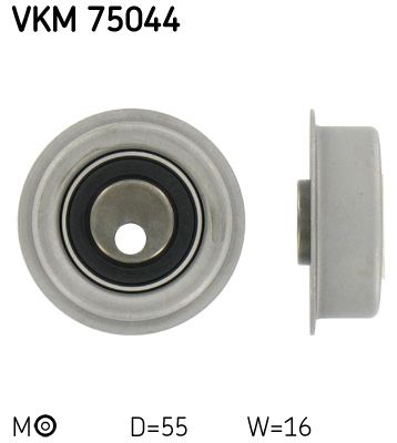 Натяжной ролик, ремень ГРМ SKF VKM75044