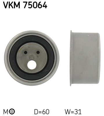 Натяжной ролик, ремень ГРМ SKF VKM75064