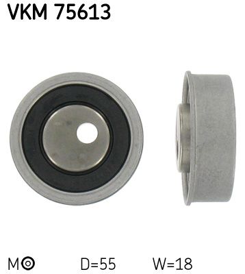 Натяжной ролик, ремень ГРМ SKF VKM75613