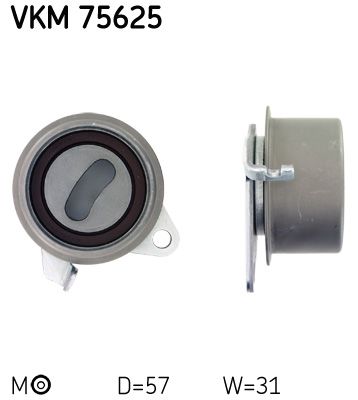 Натяжной ролик, ремень ГРМ SKF VKM75625