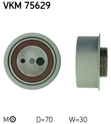 Натяжной ролик, ремень ГРМ SKF VKM75629