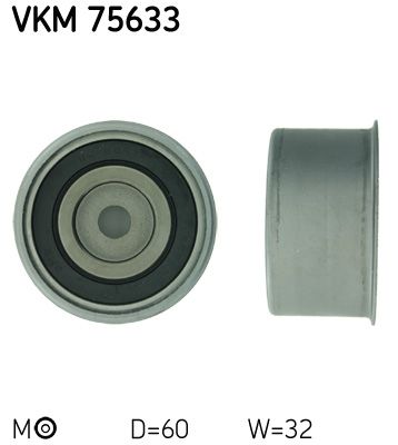 Натяжной ролик, ремень ГРМ SKF VKM75633