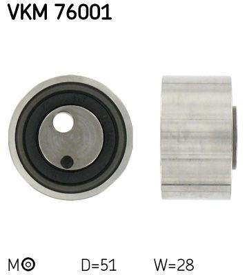 Натяжной ролик, ремень ГРМ SKF VKM76001