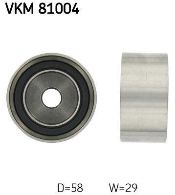 Паразитный / Ведущий ролик, зубчатый ремень SKF VKM81004