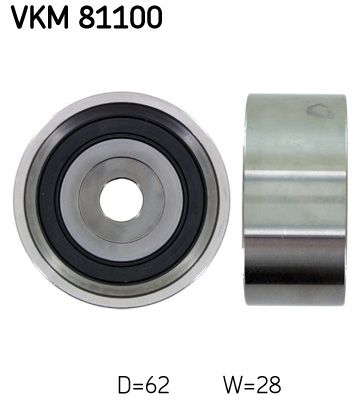 Паразитный / Ведущий ролик, зубчатый ремень SKF VKM81100
