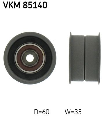 Паразитный / Ведущий ролик, зубчатый ремень SKF VKM85140