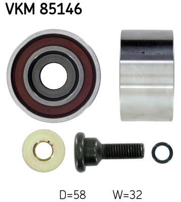 Паразитный / Ведущий ролик, зубчатый ремень SKF VKM85146