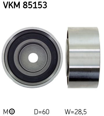 Паразитный / Ведущий ролик, зубчатый ремень SKF VKM85153