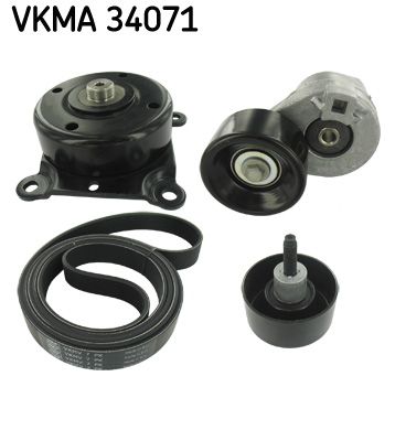 Поликлиновой ременный комплект SKF VKMA34071