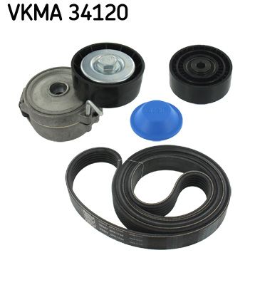 Поликлиновой ременный комплект SKF VKMA34120