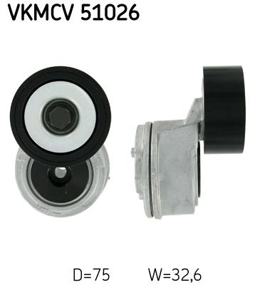 Натяжитель ремня, клиновой зубча SKF VKMCV51026