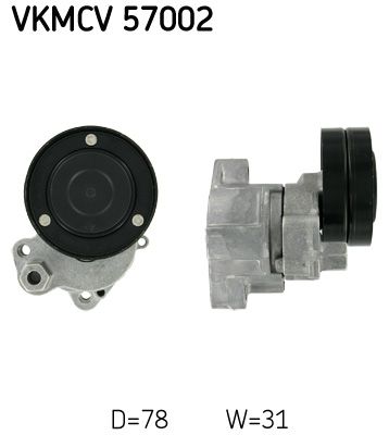 Натяжитель ремня, клиновой зубча SKF VKMCV57002