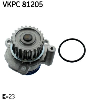 Водяной насос, охлаждение двигателя SKF VKPC81205