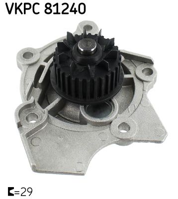 Водяной насос, охлаждение двигателя SKF VKPC81240