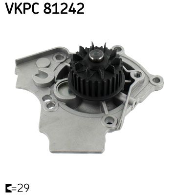 Водяной насос, охлаждение двигателя SKF VKPC81242