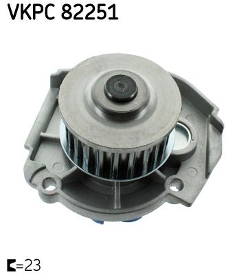 Водяной насос, охлаждение двигателя SKF VKPC82251