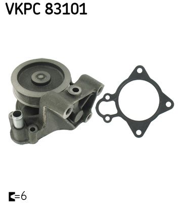 Водяной насос, охлаждение двигателя SKF VKPC83101