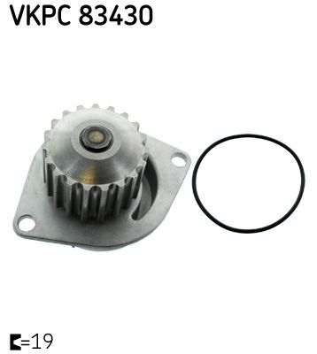Водяной насос, охлаждение двигателя SKF VKPC83430